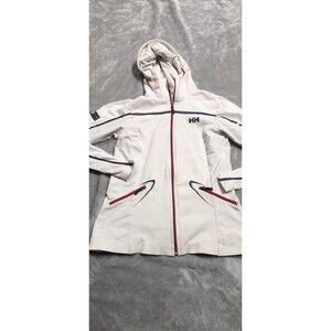 Helly Hansen Women's Size Medium White Full Zip Hoodie Jacket